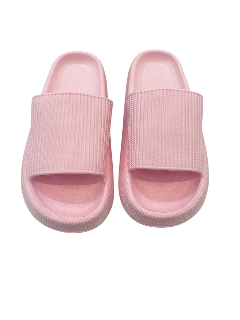 Pink Cloud Slippers Shower Slides EVA Cushioned Sandals Size 9.5-10.0